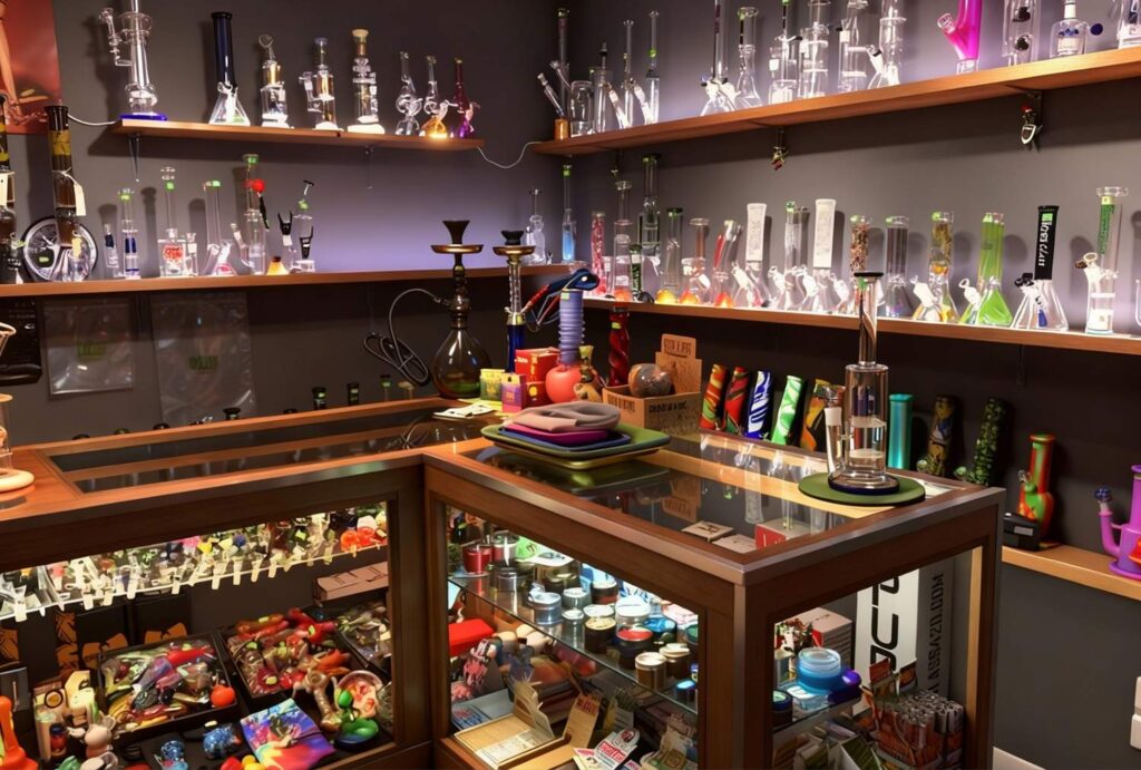 Glass bongs, pipes, and smoking accessories stocked at Head Shop Sapulpa.