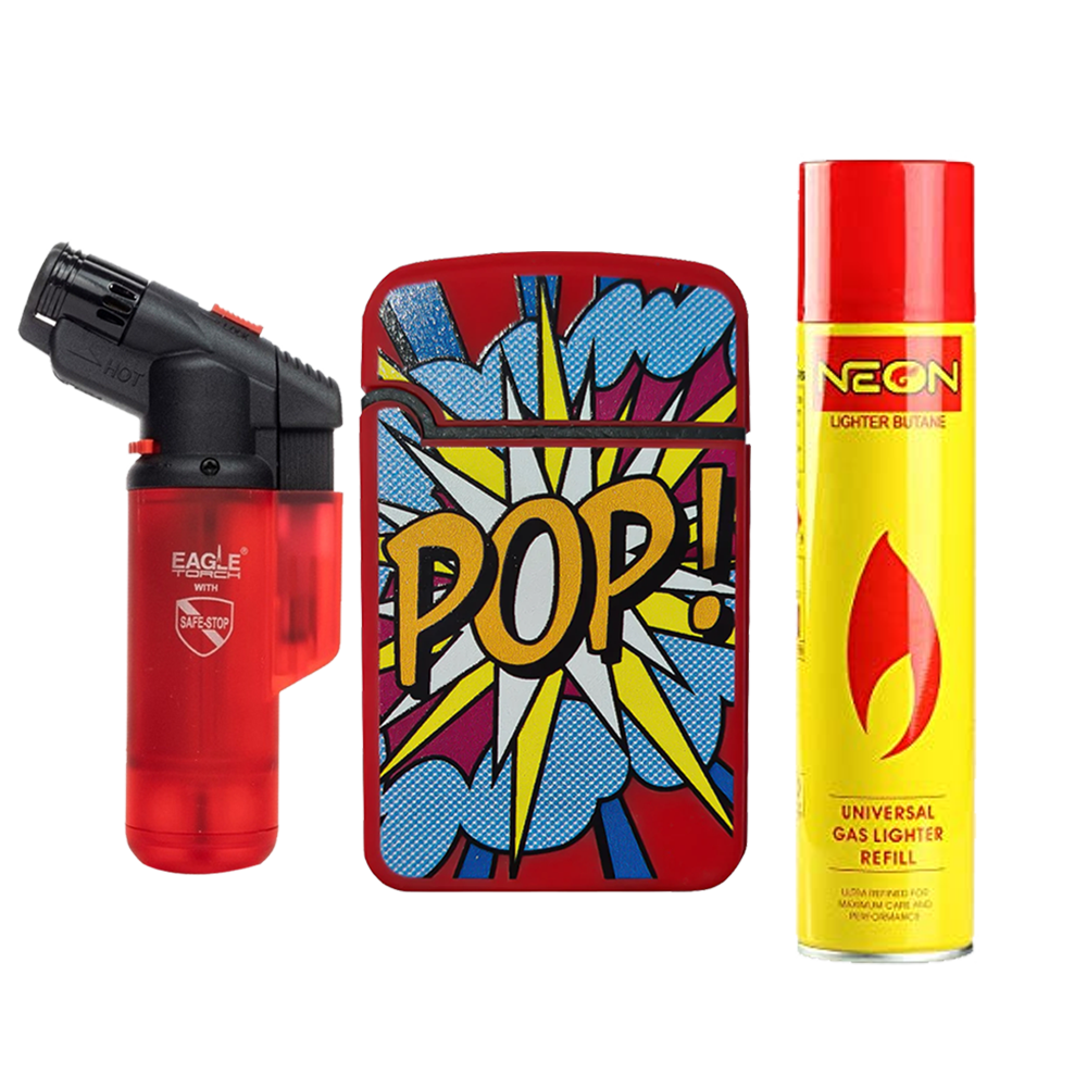 Lighters, Torch Lighters, and Butanes