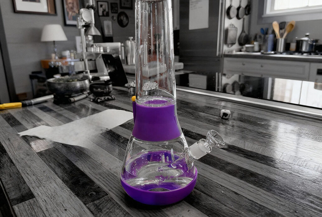 Shop for designer glass pipes for sale, including this pink gnome piece at Glass Pipes Sapulpa.