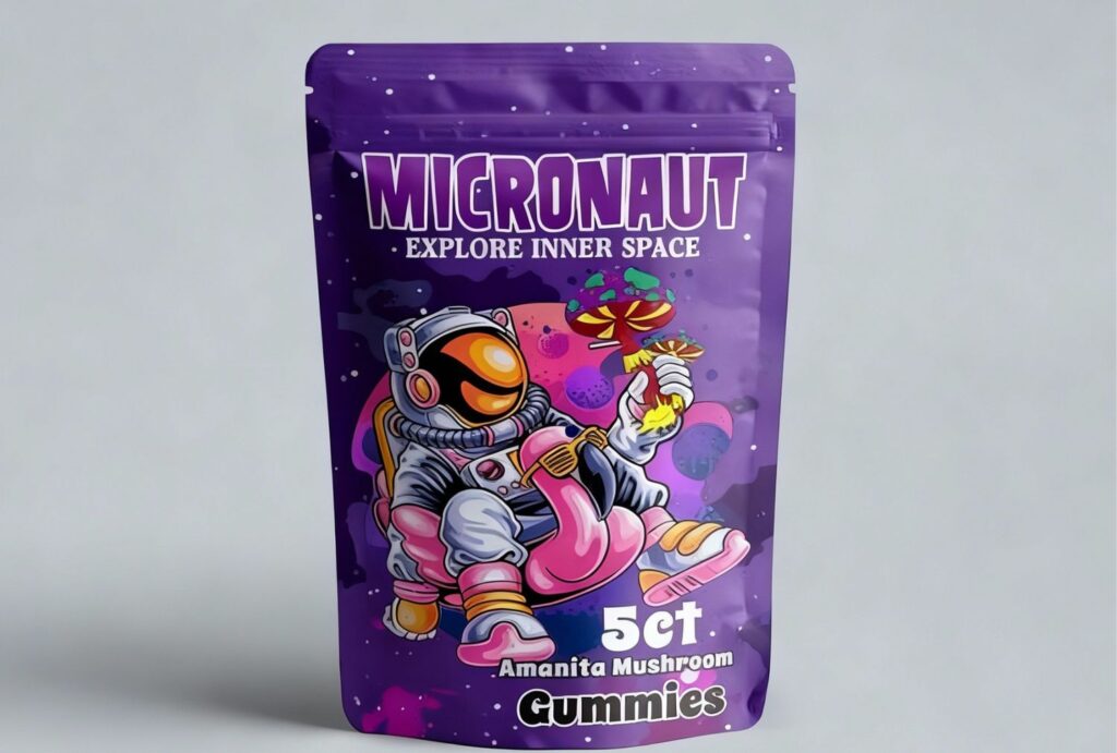 Micronaut Amanita Mushroom Gummies 5ct in stock – top Delta 8 Store Owasso selection