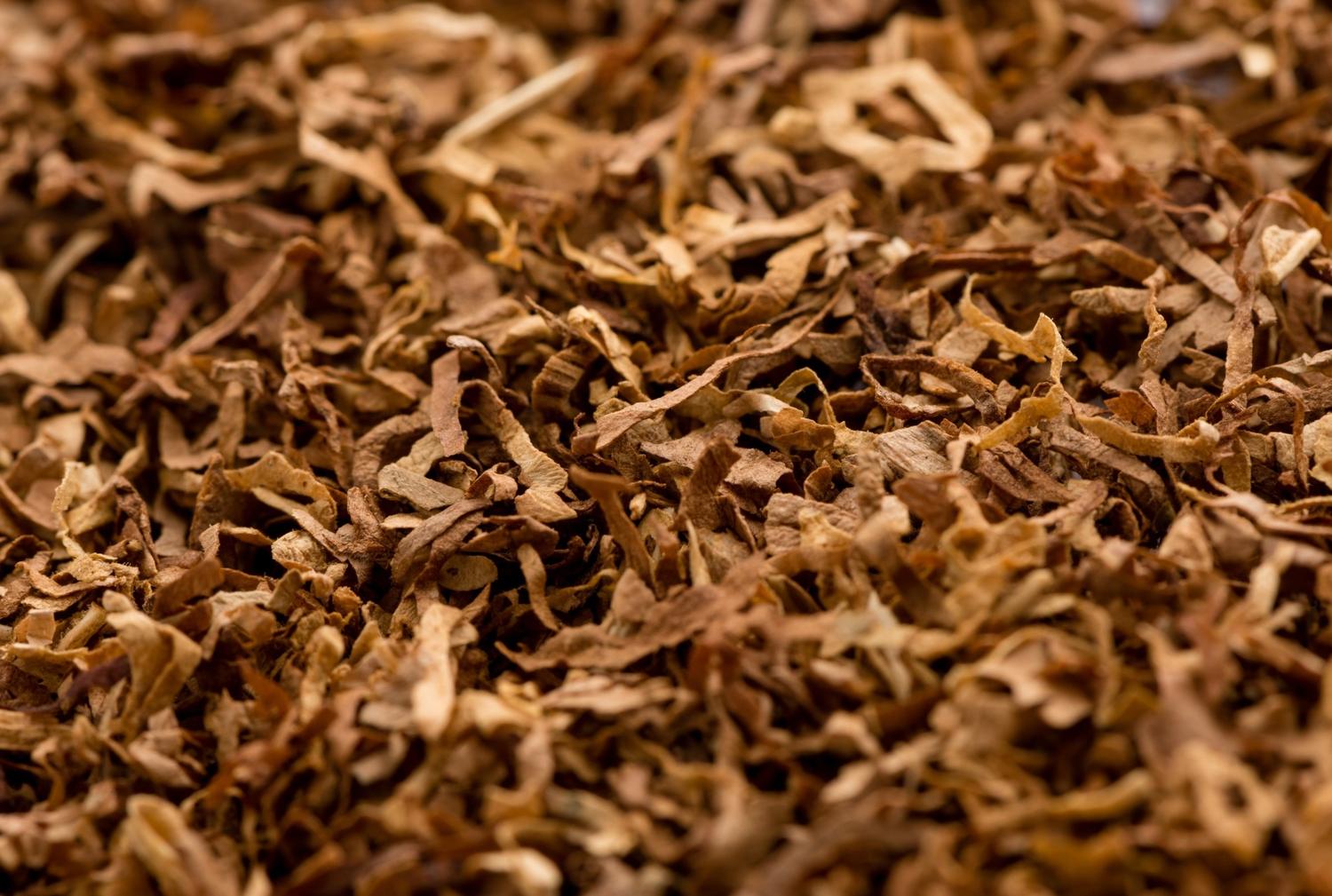 Premium loose leaf blend at a Tobacco Store Tulsa featuring high-quality shredded leaves for a smooth experience.