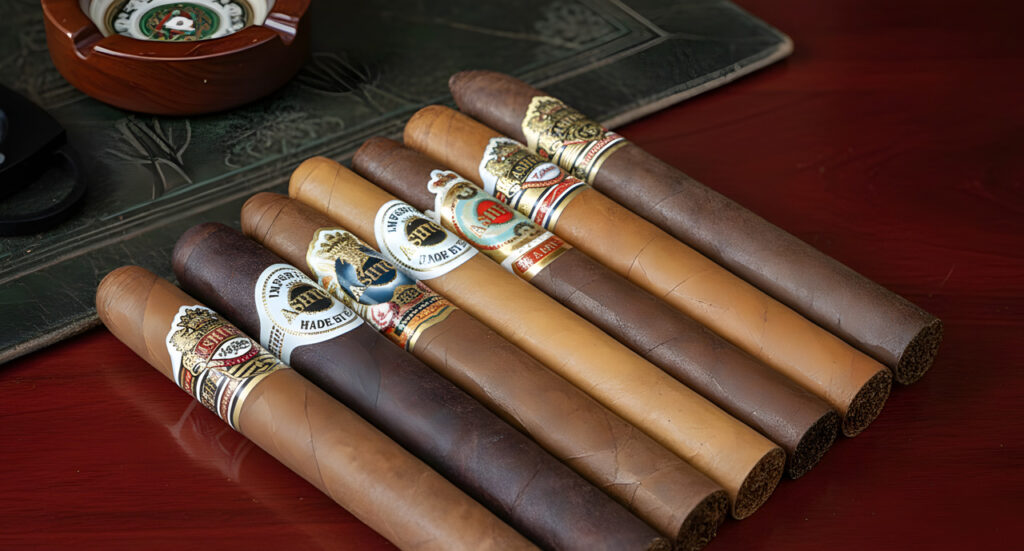 A premium selection of Ashton hand-rolled cigars in various wrappers available at a local cigar shop Owasso location.