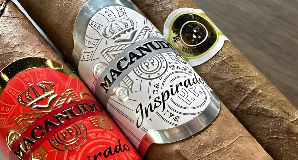 Macanudo Café Miniatures in an open box at a cigar store Tulsa, perfect for a quick and smooth premium smoke break.