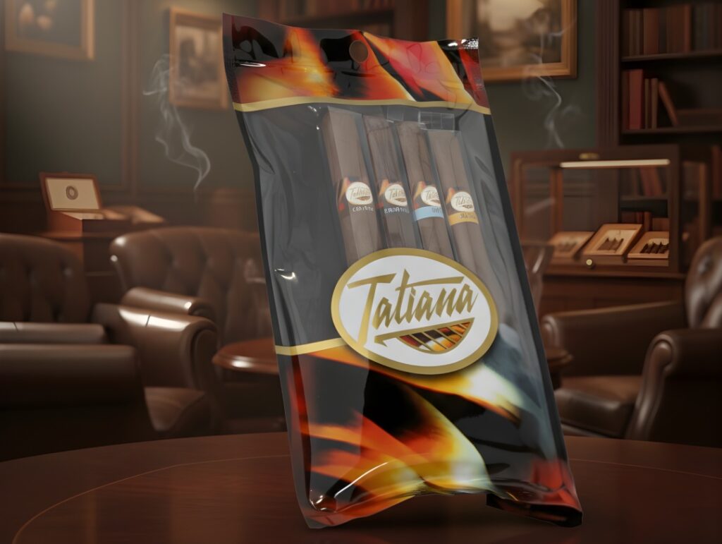 Tatiana flavored cigar sampler pack featuring assorted blends available at a boutique cigar store Houston shop.